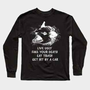 OPOSSUM QUOTES Long Sleeve T-Shirt